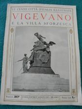13.5) CENTO CITTA D'ITALIA VIGEVANO VILLA SFORZESCA BELLISSIME FOTO