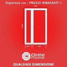 Porta Finestra in PVC Bianco