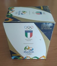 BOX FIGURINE PANINI BOX 50 BUSTINE FIGURINE OLIMPIADI RIO 2016 