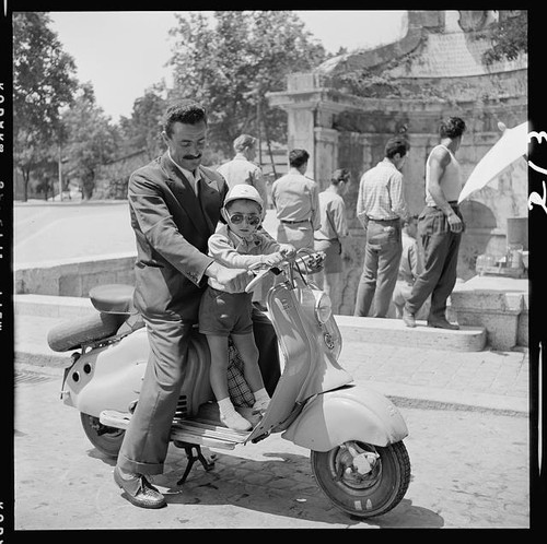 Photo rome italy 1950s - italy,