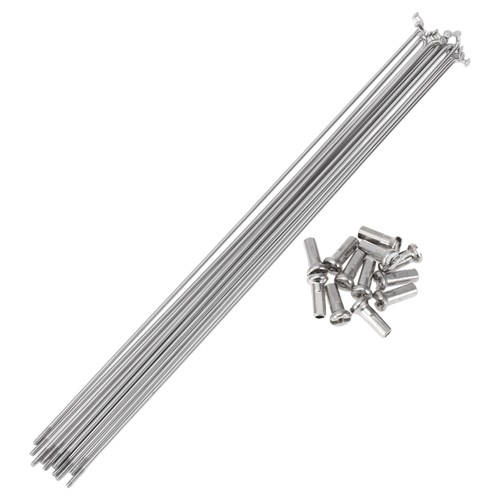 Set raggi bici 14g 241mm - 12,