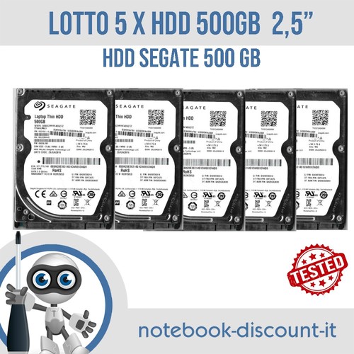 Lotto pezzi hard disk - 5,
