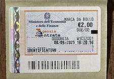 Marca da bollo 2 euro nuova 8