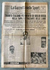 LA GAZZETTA DELLO SPORT 12 Luglio 1938