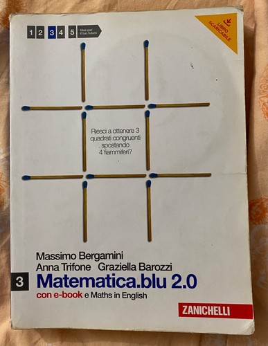 Matematica blu 3 - matematica, volume