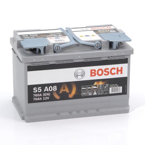 Batteria bosch agm s5a08 - agm, 12v