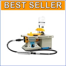 Mini seghetto da tavolo lapidario con albero flessibile - precisione ineguagliabile per hobbisti