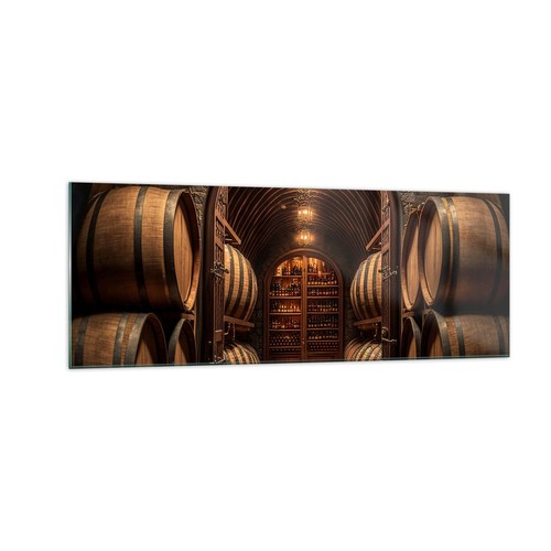 Quadro vetro 140x50cm vino - quadro, su