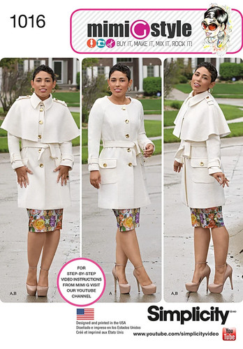 Simplicity 1016 cartamodello - simplicity,