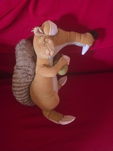 Peluche pupazzo scrat - scrat, l'era