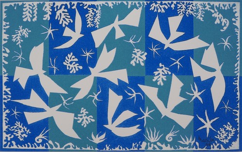 Henri matisse colombes dans - henri,