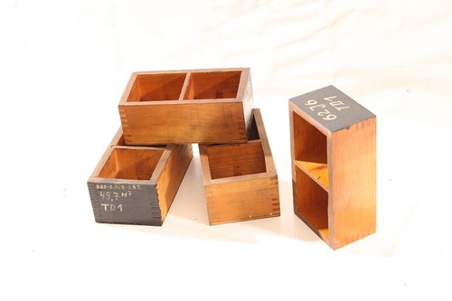 Vecchio cassa legno 5 x - vecchio, 9