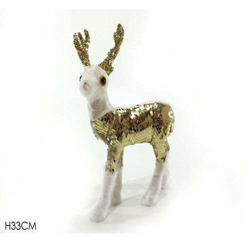 Renna paillet oro - , cm33