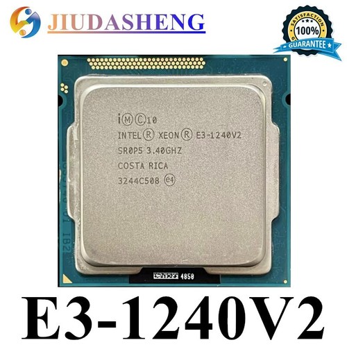 Intel xeon 1240 cpu - cpu, 3,40