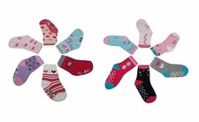 12 paia calzini antiscivolo bimba calza fantasia mix bambina mesi neonata calze 