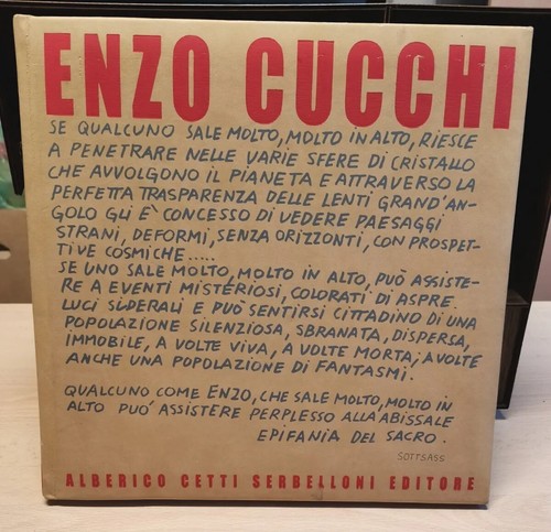 Enzo cucchi tutti cena nel - enzo, a