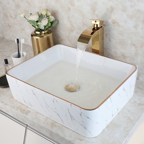 Lavabo rettangolare - , in