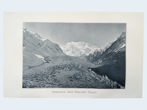 Aconcagua from the horcones - the,