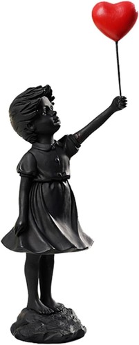 Statua bambina con - bambina,
