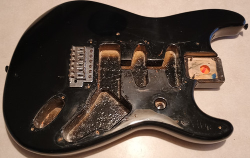 Corpo fender stratocaster mim - corpo,
