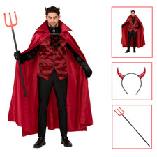 COSTUME CON ACCESSORI DIAVOLO