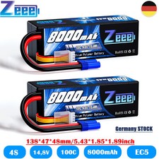 2x Zeee 4S Lipo batteria 14,8