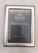 Cornice Porta Foto Argento