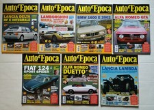 AUTO D'EPOCA storiche rivista 7 n. 2006 Fiat 124 Bmw Lancia Delta Alfa Romeo GTA