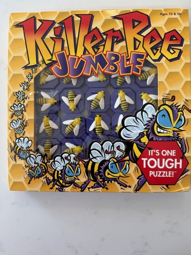 Killer bee jumble puzzle - jumble, game