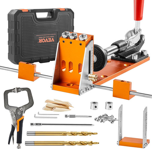 Pocket hole jig kit pezzi - pocket, 34