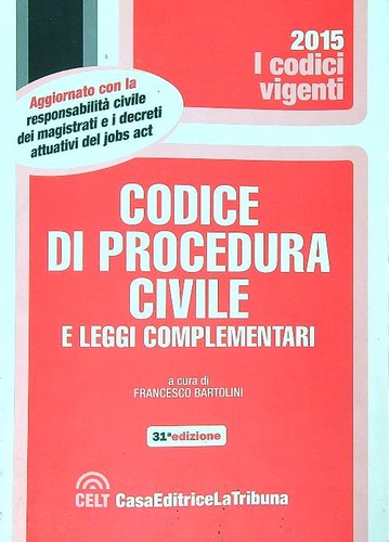 Codice procedura civile e - codice,