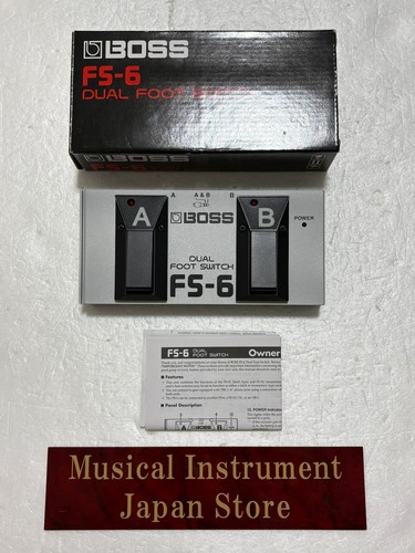 Boss dual foot switch - fs-6,
