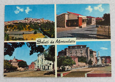 cartolina avellino montemiletto vedute saluti poste viaggiata 1970 formato grand