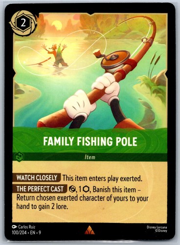Carta lorcana palo pesca - palo, da