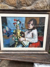 Dipinto Olio Su Tela Tano De Simone ♥️♥️ Pupo Siciliano