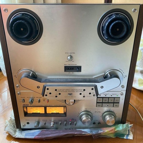 Akai open reel deck - reel,