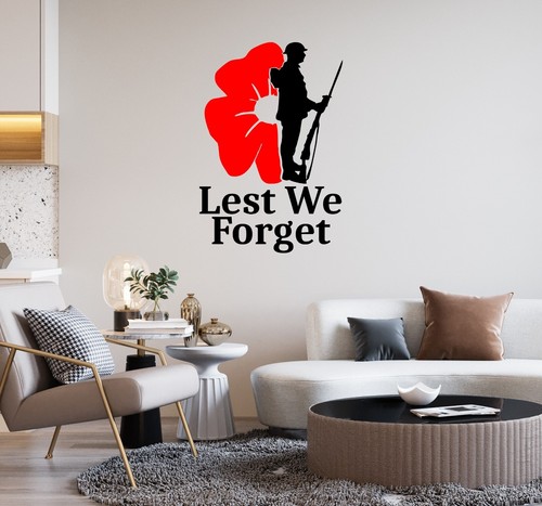 Adesivi lest forget giorno - lest,