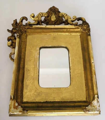 Specchio pompadour foglia - pompadour, a