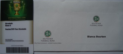 Voucher vip pass dfb finale - voucher,