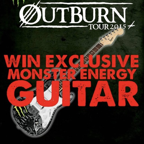 Chitarra monster energy fender - monster,