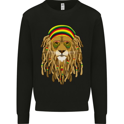 Felpa uomo dreadlock rasta - dreadlock,