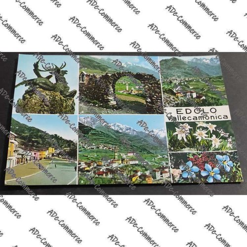 Cartolina edolo vallecamonica - cartolina,