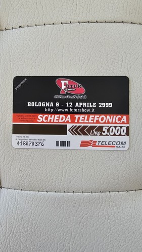 Scheda telefonica rara - telefonica,