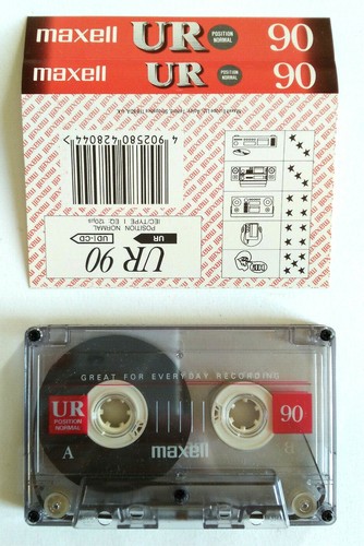 Maxell 90 musicassetta - mc, ur