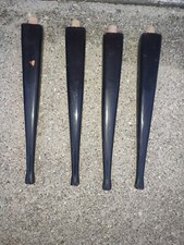 Set Piedini In Legno Vintage - Gambe Piedi Per Restauro