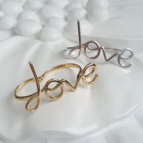 Anello amore doppio - anello,