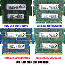 Kingston 2RX8 8GB 4GB 2GB DDR3-12800S 10600S DDR2-6400S 5300S memoria computer portatile