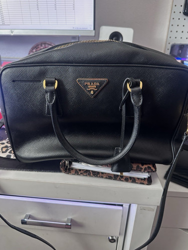 Borsa tracolla prada nera - a,
