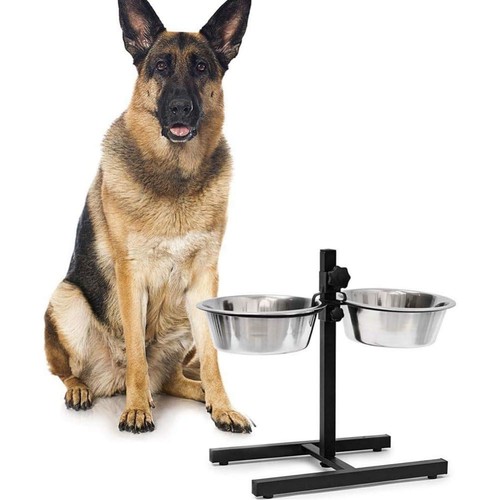 Ciotola doppia per - cani, con