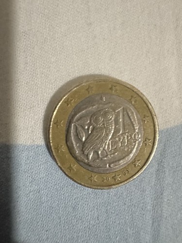 Moneta euro grecia - moneta,